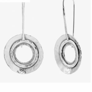 Silpada Frisbee drop earrings